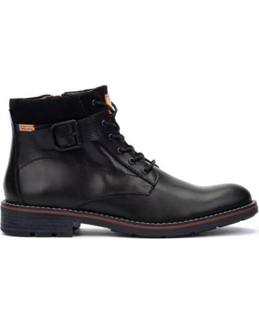 STIVALETTI IN PELLE PIKOLINOS YORK M2M STRINGATI NERI NEGRO STIVALETTI IN PELLE PIKOLINOS YORK M2M STRINGATI NERI NEGRO