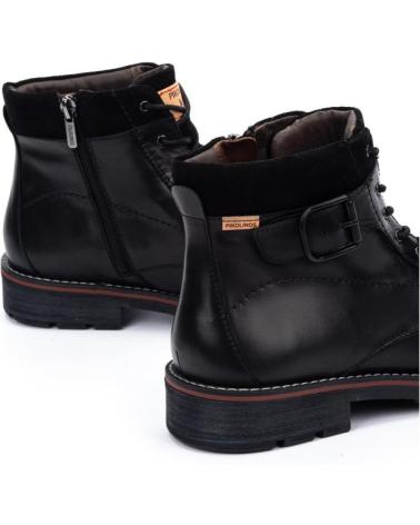 STIVALETTI IN PELLE PIKOLINOS YORK M2M STRINGATI NERI NEGRO STIVALETTI IN PELLE PIKOLINOS YORK M2M STRINGATI NERI NEGRO