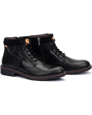 STIVALETTI IN PELLE PIKOLINOS YORK M2M STRINGATI NERI NEGRO STIVALETTI IN PELLE PIKOLINOS YORK M2M STRINGATI NERI NEGRO