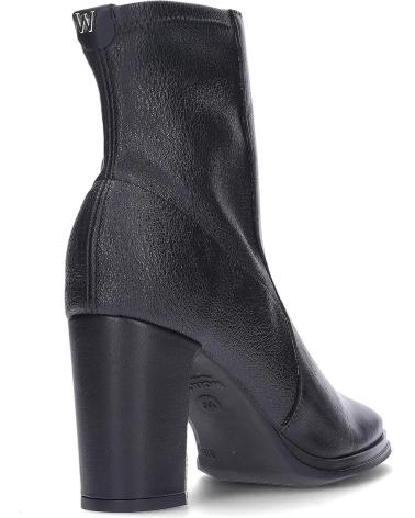 BOTINES WONDERS M-5151 TREZE 51 NEGROS NEGRO