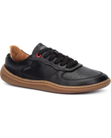 PIKOLINOS ARANJUEZ U9F NERO - SCARPE BAREFOOT IN PELLE CON LACCI NEGRO PIKOLINOS ARANJUEZ U9F NERO - SCARPE BAREFOOT IN PELLE CON LACCI NEGRO