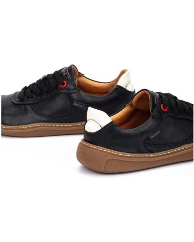 PIKOLINOS ARANJUEZ U9F NERO - SCARPE BAREFOOT IN PELLE CON LACCI NEGRO PIKOLINOS ARANJUEZ U9F NERO - SCARPE BAREFOOT IN PELLE CON LACCI NEGRO