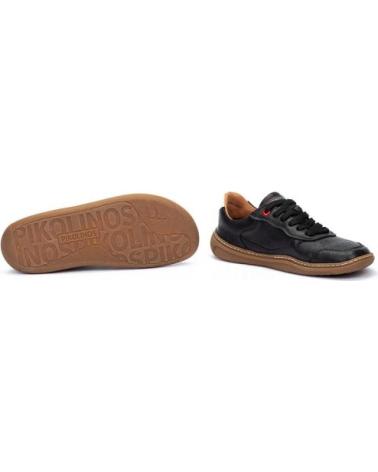 PIKOLINOS ARANJUEZ U9F NERO - SCARPE BAREFOOT IN PELLE CON LACCI NEGRO PIKOLINOS ARANJUEZ U9F NERO - SCARPE BAREFOOT IN PELLE CON LACCI NEGRO