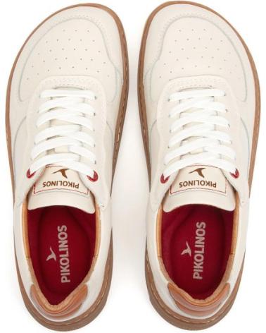 PIKOLINOS ARANJUEZ U9F BAREFOOT SNEAKERS IN PELLE BEIGE NATA BLANCO PIKOLINOS ARANJUEZ U9F BAREFOOT SNEAKERS IN PELLE BEIGE NATA BLANCO