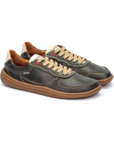 PIKOLINOS ARANJUEZ U9F BAREFOOT - PINE GREEN LEATHER SNEAKERS VERDE PIKOLINOS ARANJUEZ U9F BAREFOOT - PINE GREEN LEATHER SNEAKERS VERDE