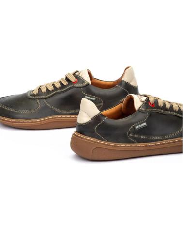 PIKOLINOS ARANJUEZ U9F BAREFOOT - PINE GREEN LEATHER SNEAKERS VERDE PIKOLINOS ARANJUEZ U9F BAREFOOT - PINE GREEN LEATHER SNEAKERS VERDE