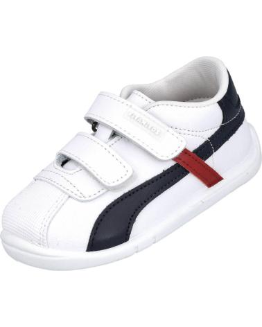 TITANITOS B500-ALEJANDRO BAREFOOT SNEAKERS WHITE BLUE BLANCO-AZUL