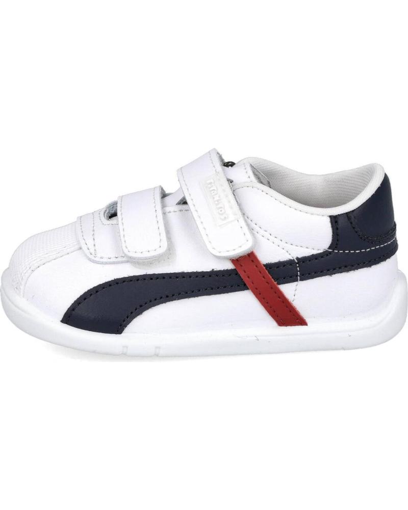TITANITOS B500-ALEJANDRO BAREFOOT SNEAKERS WHITE BLUE BLANCO-AZUL