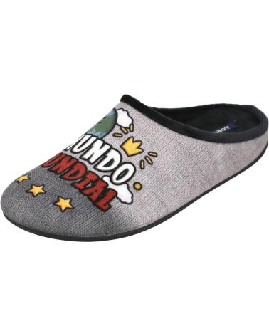 PINTURINES V-228 PANTOFOLA CASA NERO NEGRO PINTURINES V-228 PANTOFOLA CASA NERO NEGRO