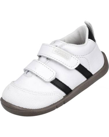 TITANITOS B500-MAURO BAREFOOT WHITE-BLUE WITH HOOK-AND-LOOP CLOSURE BLANCO-AZUL