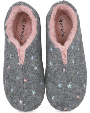 PANTUFAS DE CASA GARZON 5820-537 FECHADAS CINZA GRIS PANTUFAS DE CASA GARZON 5820-537 FECHADAS CINZA GRIS