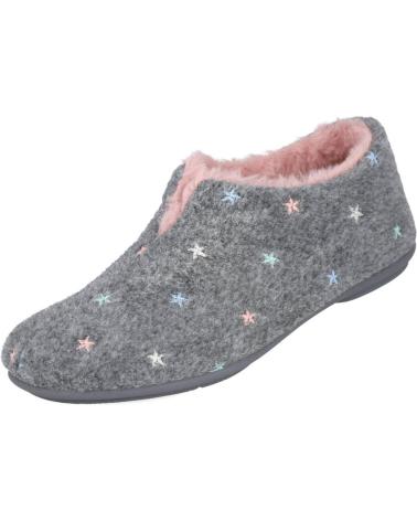 PANTUFAS DE CASA GARZON 5820-537 FECHADAS CINZA GRIS PANTUFAS DE CASA GARZON 5820-537 FECHADAS CINZA GRIS