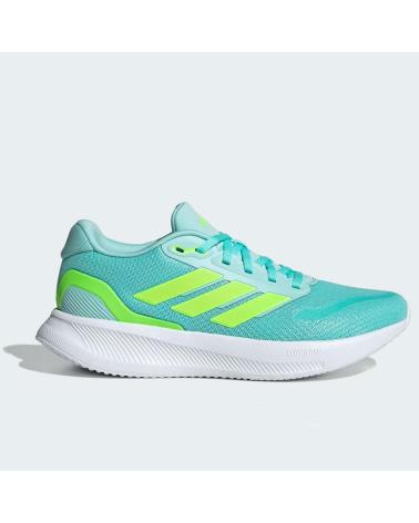 ADIDAS RUNFALCON 5 JR3088 RUNNING SHOES AQUA GREEN VERDE AGUA