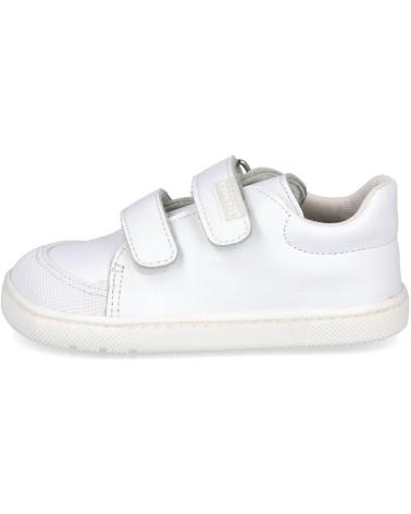 TITANITOS CRB540-IVAN: ZAPATILLAS BAREFOOT INFANTILES BLANCAS BLANCO