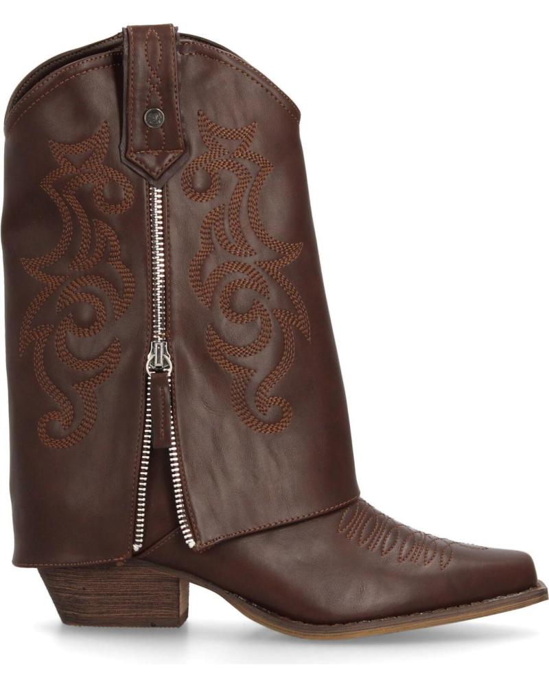 COWBOY-STIEFEL SPORT3PUNTO0 A-3305 BRAUN MIT KLAPPBAREM SCHAFT VARIOS COLORES