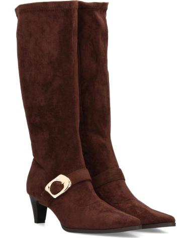 SPORT3PUNTO0 6387 BROWN HEELED BOOTS WITH BUCKLE VARIOS COLORES
