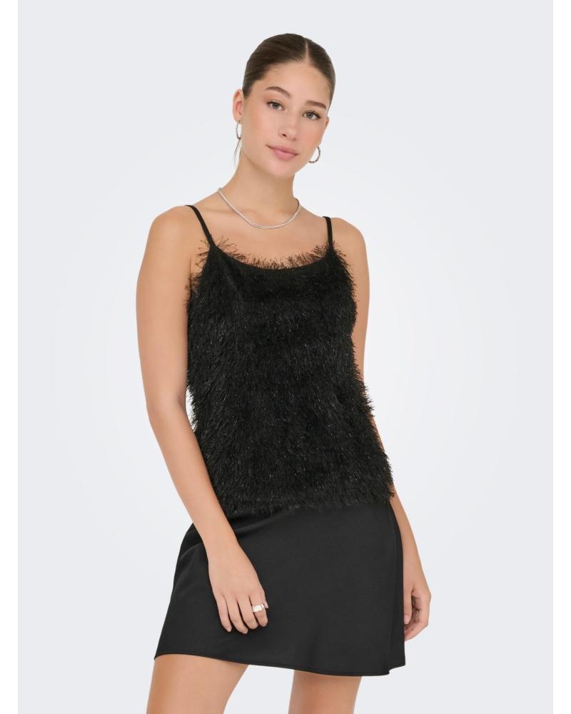 ONLY CAMISETAS DE CHICA 15360472 NEGRO