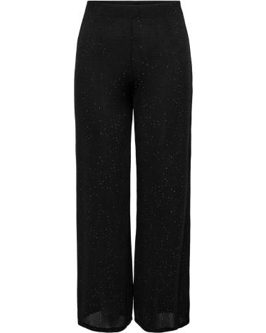 ONLY PANTALONI LARGHI 15360290 NERI NEGRO