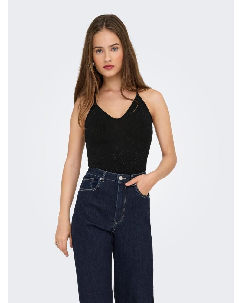 ONLY CAMISETAS DE CHICA 15360281 NEGRO