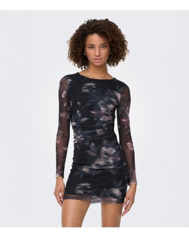 ONLY VESTITO STAMPATO 15357313 GRIGIO GRIS