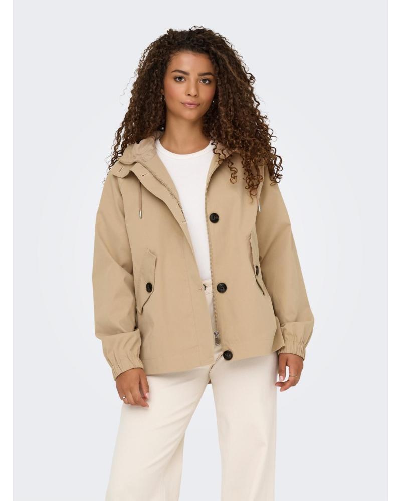 ONLY GIACCA DONNA MARRONE, MODELLO 15354447 MARRóN ONLY GIACCA DONNA MARRONE, MODELLO 15354447 MARRóN