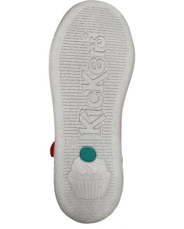 Schuhe-De-Niña-KICKERS-413970-30-CAKMANDOU-ROUGE-FONCE