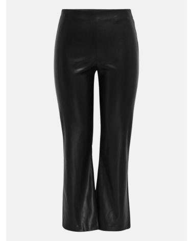 ONLY PANTALONI NERI IN ECOPELLE 15351263 NEGRO