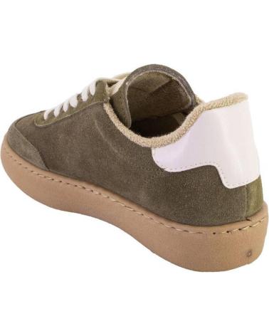 ROAL 00700 ZAPATILLAS ANTE SERRAJE KAKI KAKI