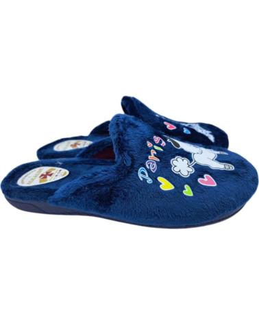 HAUSSCHUHE ALCALDE MARINEBLAU MIT PARIS-DESIGN MARINO