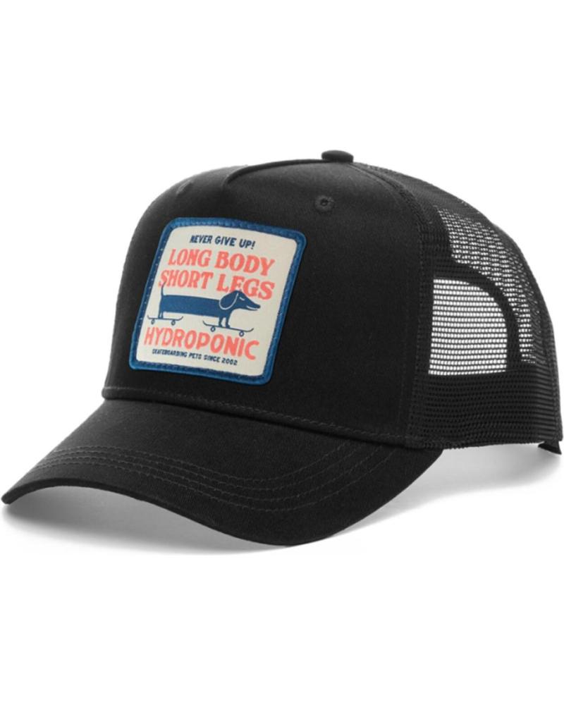 HYDROPONIC HOUND CAP 08 TRUCKER KAPPE SCHWARZ NAN HYDROPONIC HOUND CAP 08 TRUCKER KAPPE SCHWARZ NAN