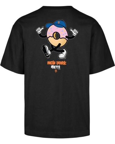 '47 BRAND MLB NEW YORK METS CARTOON BACKER T-SHIRT SCHWARZ NAN