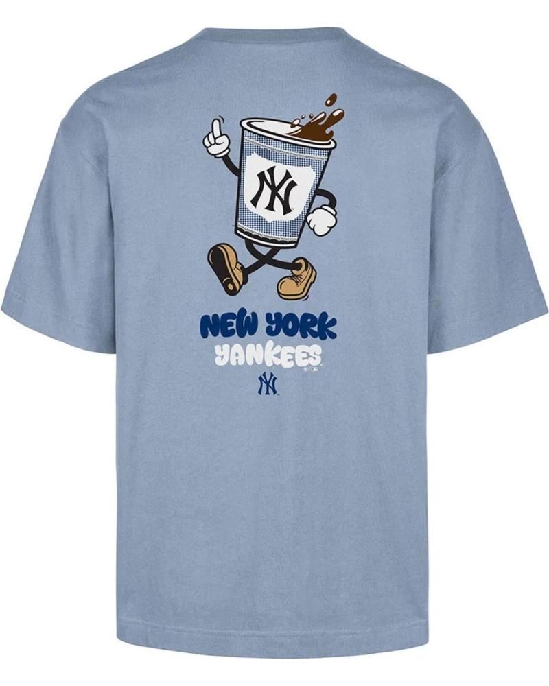 '47 BRAND' MLB NEW YORK YANKEES CARTOON BACKER T-SHIRT BLAU NAN '47 BRAND' MLB NEW YORK YANKEES CARTOON BACKER T-SHIRT BLAU NAN