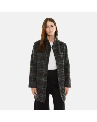 MANTEAU À CARREAUX SYSTEM ACTION NAN