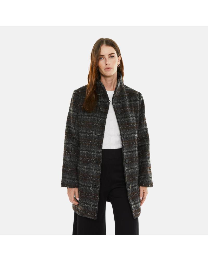 MANTEAU À CARREAUX SYSTEM ACTION NAN MANTEAU À CARREAUX SYSTEM ACTION NAN