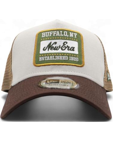 NEW ERA GORRA PATCH LONE DE ALGODON BEIG 9FORTY A-FRAME