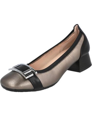 BUBBLE BOBBLE E25501 BAILARINAS METALIZADAS DE TACON BAJO MUJER BRONCE