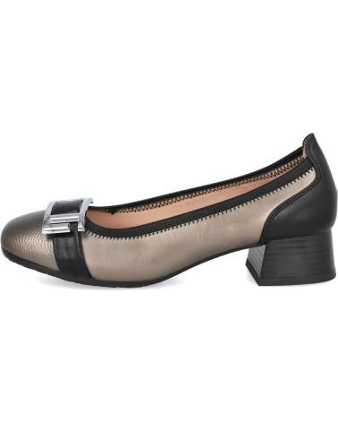 BUBBLE BOBBLE E25501 BAILARINAS METALIZADAS DE TACON BAJO MUJER BRONCE