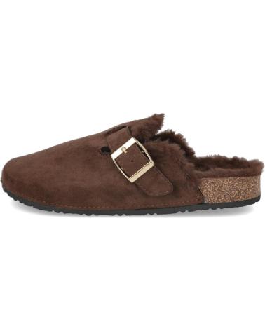 BUBBLE BOBBLE TL8-198 ZUECO CON HEBILLA MUJER MARRON