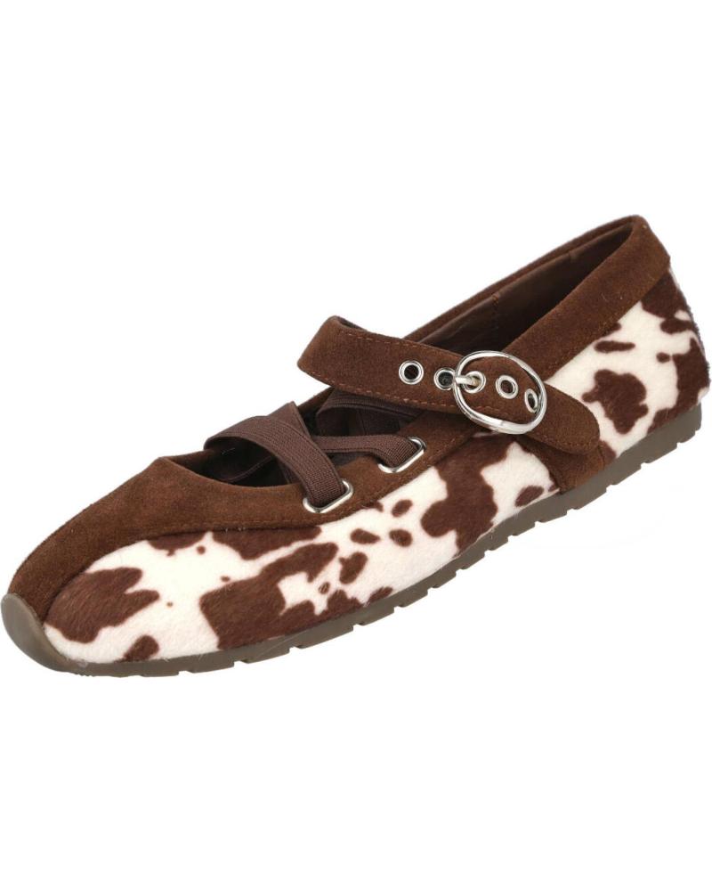 BUBBLE BOBBLE RY79 BAILARINAS PLANAS ANIMAL PRINT PARA MUJER VACA BUBBLE BOBBLE RY79 BAILARINAS PLANAS ANIMAL PRINT PARA MUJER VACA