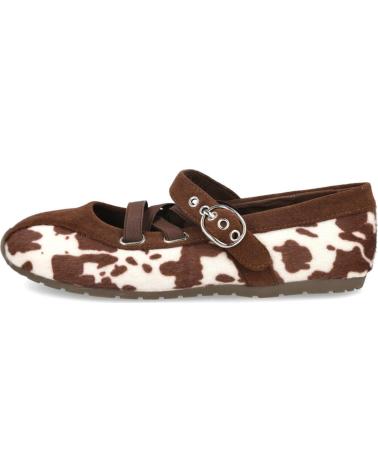 BUBBLE BOBBLE RY79 BAILARINAS PLANAS ANIMAL PRINT PARA MUJER VACA BUBBLE BOBBLE RY79 BAILARINAS PLANAS ANIMAL PRINT PARA MUJER VACA
