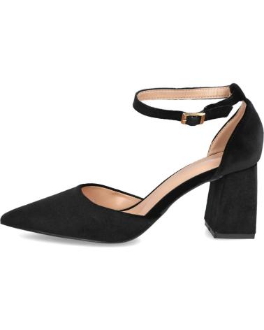 BUBBLE BOBBLE M785 ZAPATO DE TERCIOPELO CON TACON NEGRO BUBBLE BOBBLE M785 ZAPATO DE TERCIOPELO CON TACON NEGRO