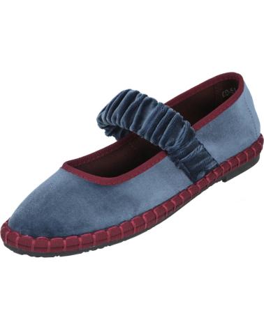 BUBBLE BOBBLE CD-51 MERCEDITAS DE TERCIOPELO MUJER AZUL-BURDEOS BUBBLE BOBBLE CD-51 MERCEDITAS DE TERCIOPELO MUJER AZUL-BURDEOS