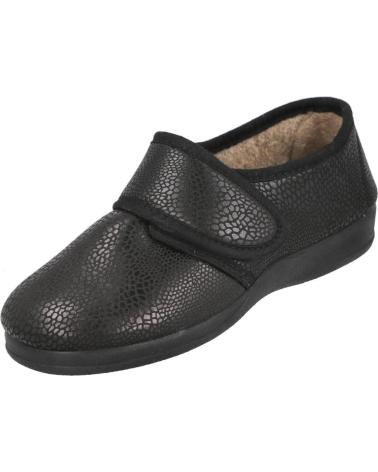 BUBBLE BOBBLE RUIZ BERNAL 387 ZAPATILLAS DE CASA MUJER NEGRO