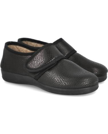 BUBBLE BOBBLE RUIZ BERNAL 387 ZAPATILLAS DE CASA MUJER NEGRO
