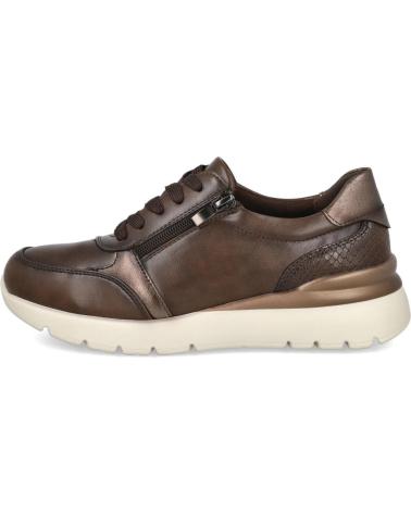 BUBBLE BOBBLE HJ1793 DEPORTIVO SINTETICO CON CORDONES Y CREMALLERA PARA MU MARRON