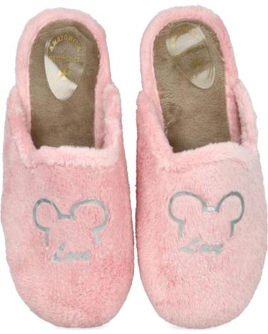 BUBBLE BOBBLE 91614240 ZAPATILLAS DE CASA MUJER ROSA
