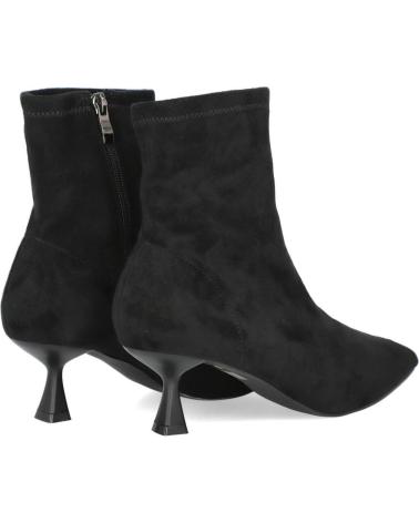 BUBBLE BOBBLE 5807-B BOTINES DE MUJER CON TACON CHUPETE NEGRO
