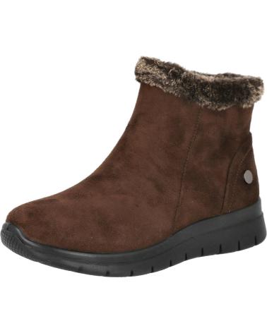 BOTTINES PLATES CONFORTABLES BUBBLE BOBBLE ND10504-8 MARRON MARRON