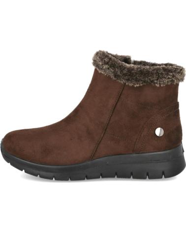 BOTTINES PLATES CONFORTABLES BUBBLE BOBBLE ND10504-8 MARRON MARRON