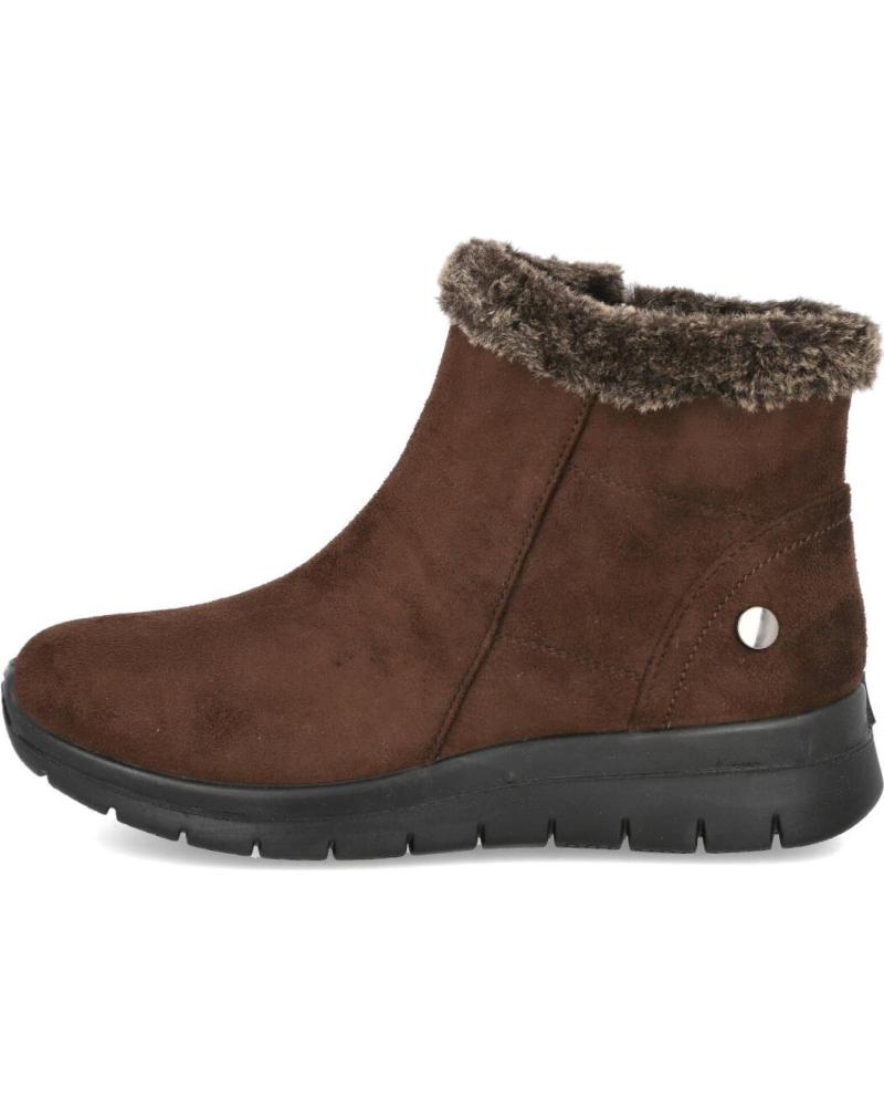 BOTTINES PLATES CONFORTABLES BUBBLE BOBBLE ND10504-8 MARRON MARRON